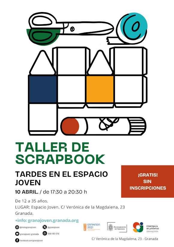 Tardes en el Espacio Joven. SCRAPBOOK